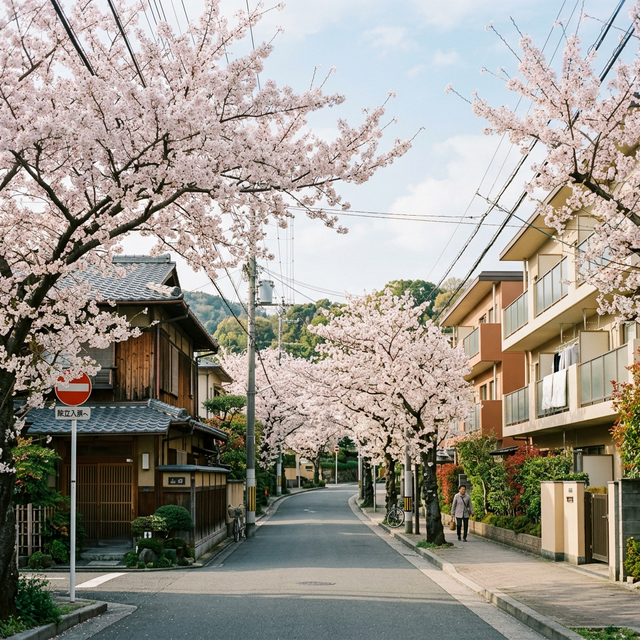 名古屋市千種区の街並み