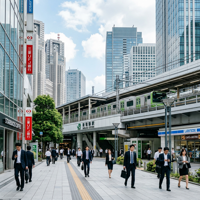 名古屋市東区の街並み