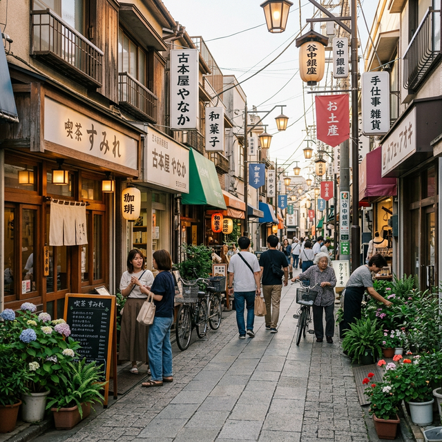 名古屋市昭和区の街並み